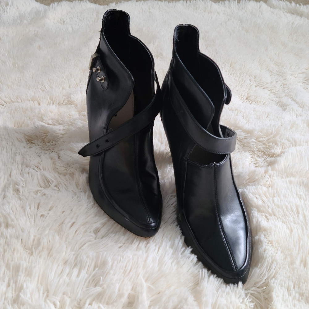 Black booties